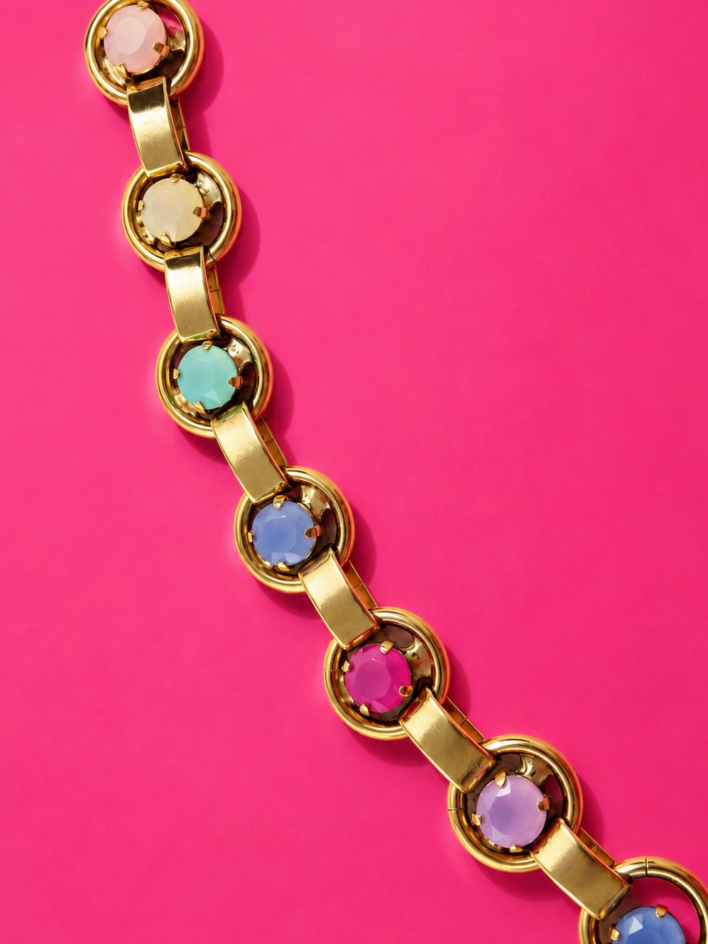 TOVA Link Opal Crystal Bracelet
