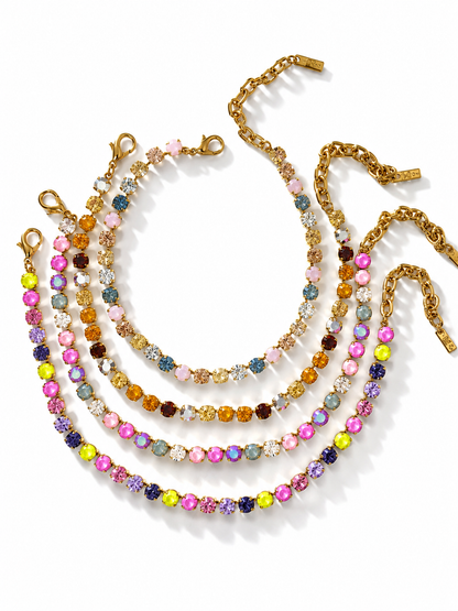 TOVA Oakland Gold Plated Crystal Necklace