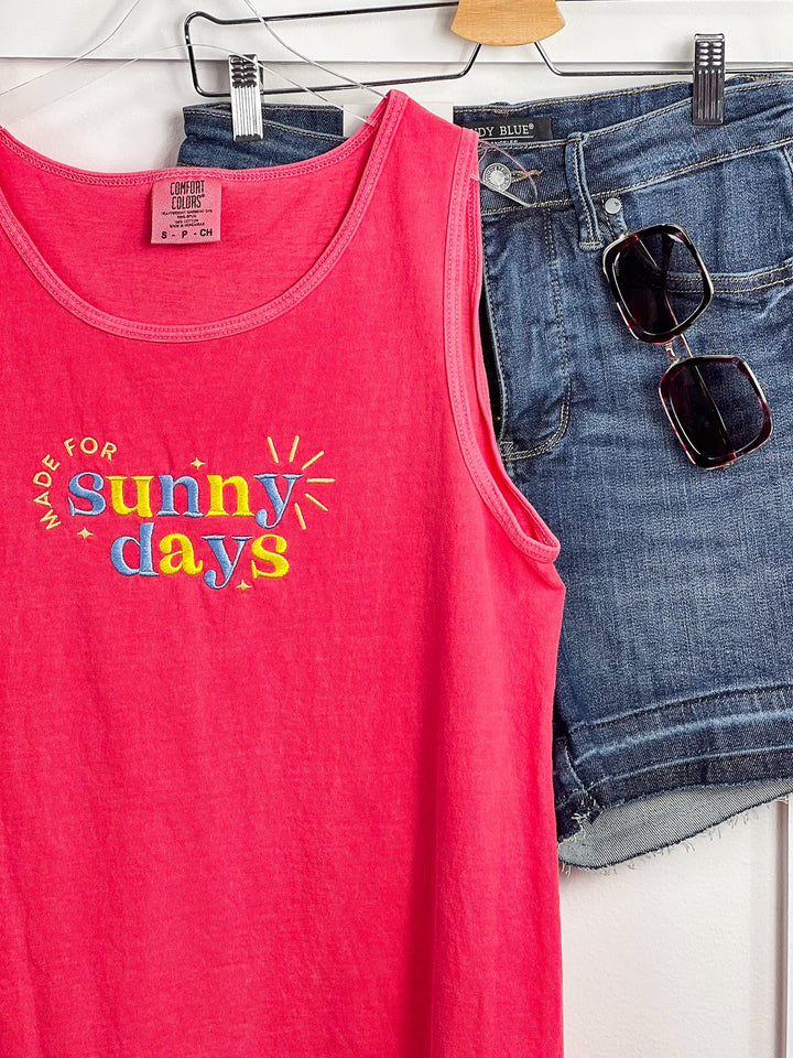 Plus/Reg Sleeveless "Made For Sunny Days" Tank Top