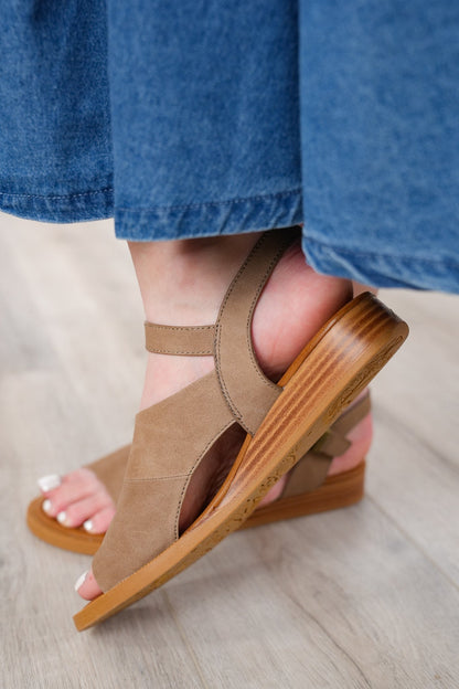 Restock! Blowfish Suede Strap Side Buckle Sandal