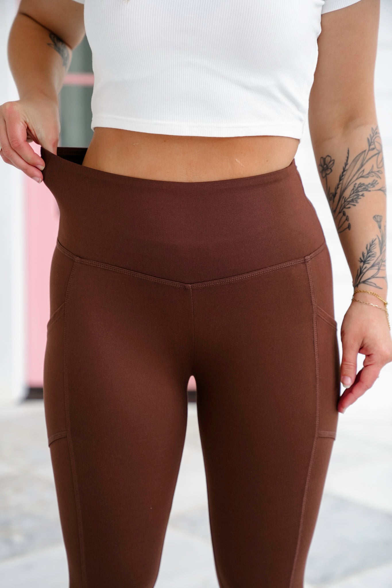 Door Buster! PLUS/REG Zenana Brushed Microfiber Full Length Leggings