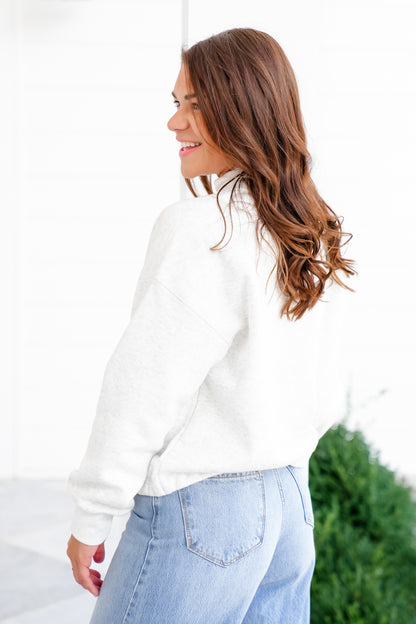 Long Sleeve " Better With Pancakes" Pullover Sweatshirt