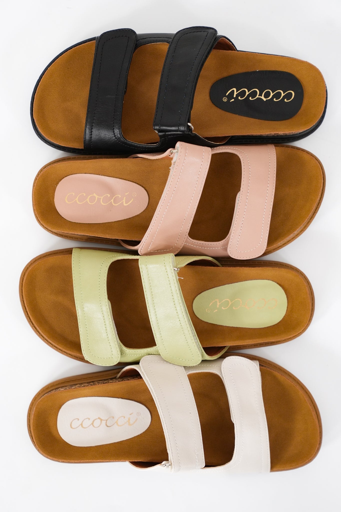 Double Strap Velcro Sandals