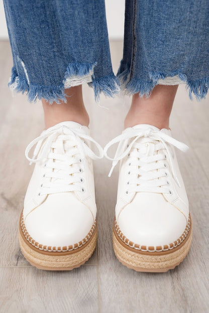 Yellow Box "Misty" Platform Espadrille Sneaker