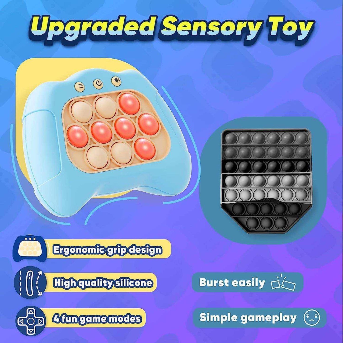 Handheld Memory Pop It Game