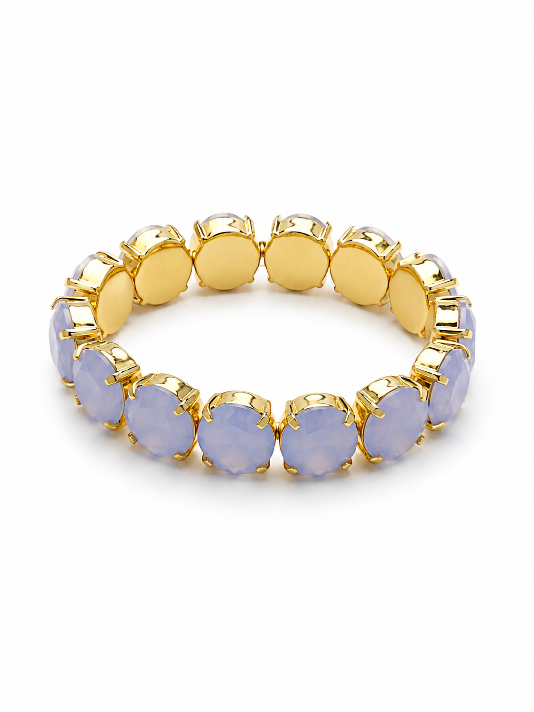 TOVA Croatia Gold Plated Opal Stretch Bracelet