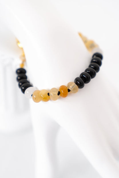 Treasure Jewels Brooke Black And Brown Bracelet