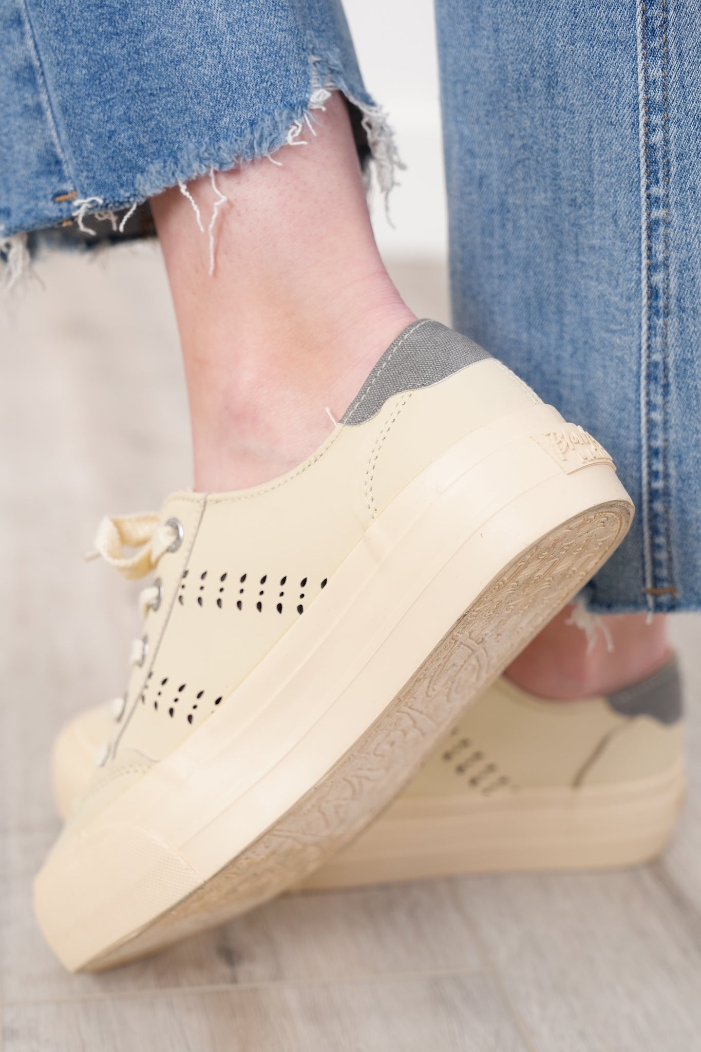 Blowfish Casual Perforated  Low Top Sneakers