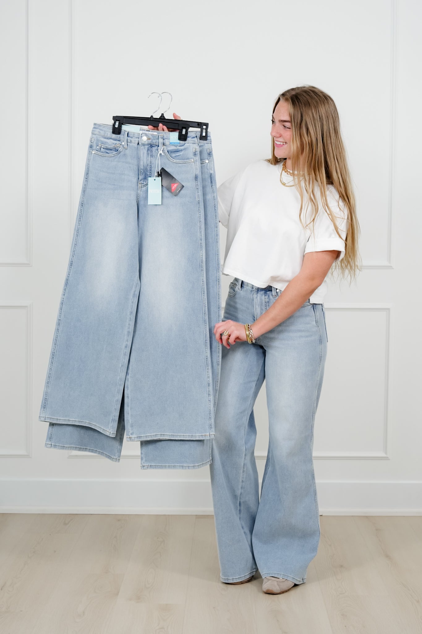 Judy Blue Secret Sauce 2.0 High Rise Light Wash Petite/Reg Tummy