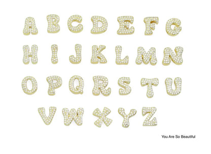 BB Lila You Are So Beautiful Initial Charms