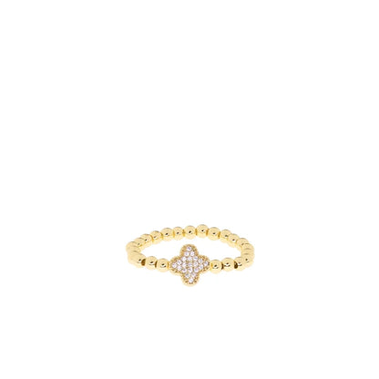 Marlyn Schiff Clover Stretch Ring