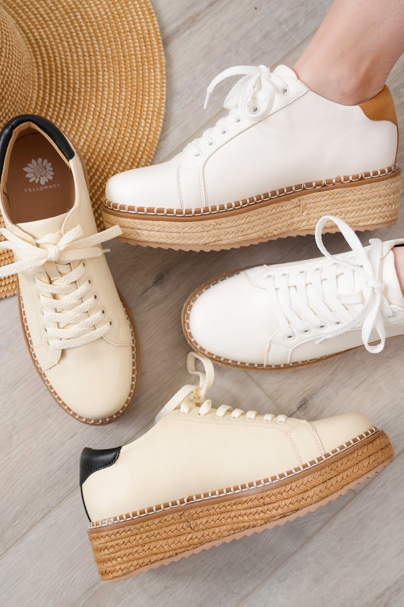 Yellow Box "Misty" Platform Espadrille Sneaker