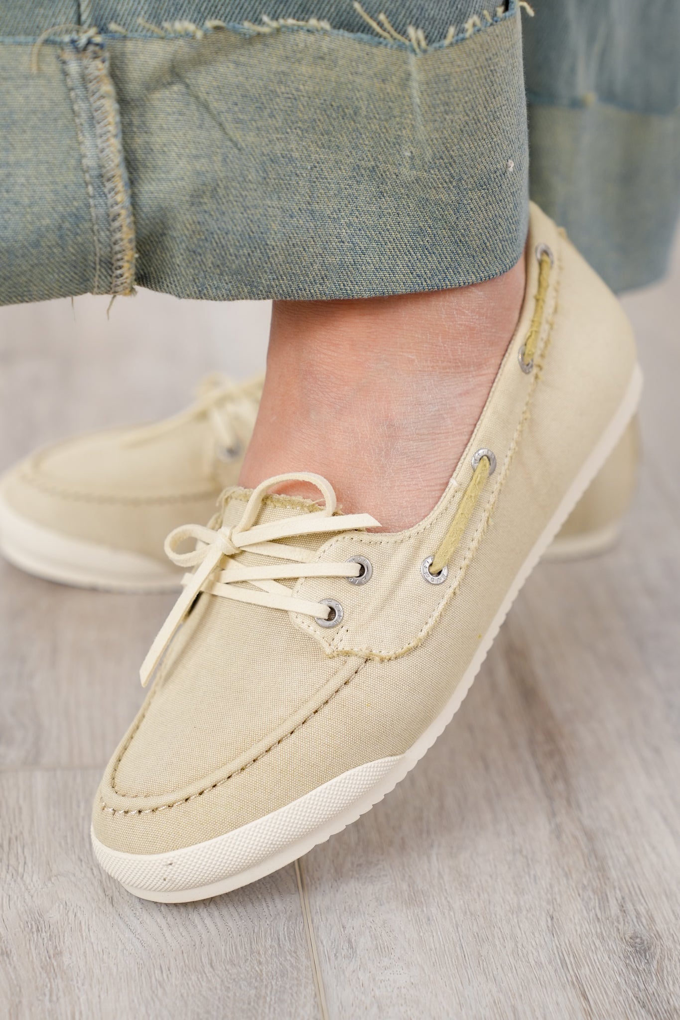 Blowfish Canvas Slip on Boat Shoe