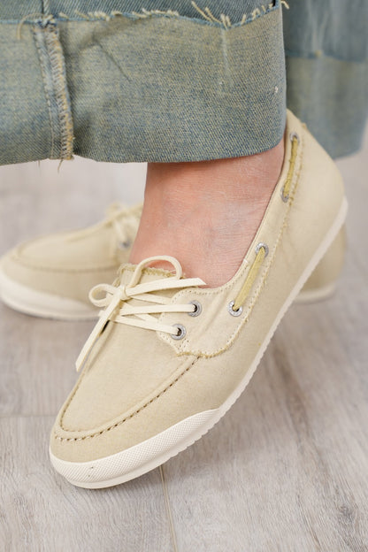 Blowfish Canvas Slip on Boat Shoe