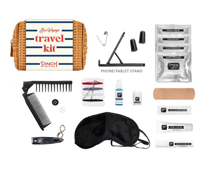Basketweave Travel Kit