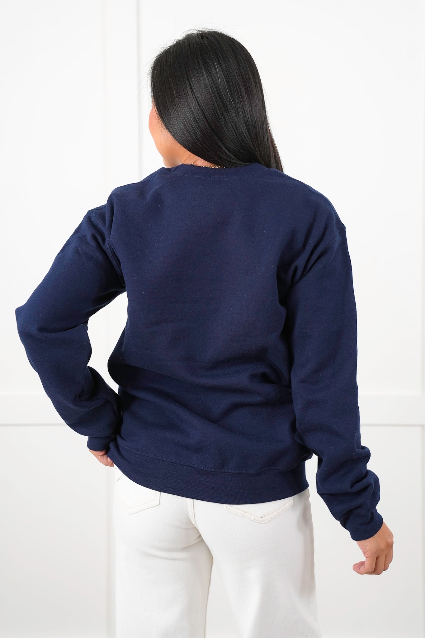 Plus/Reg Long Sleeve "Sea La Vie" Graphic Sweatshirt