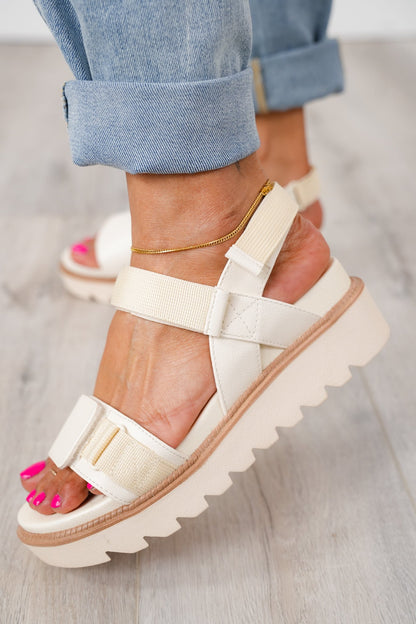 MIA Stylish Platform Sandal with Adjustable Straps