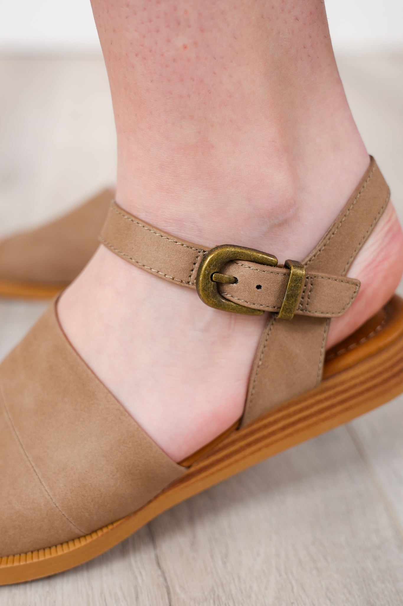 Restock! Blowfish Suede Strap Side Buckle Sandal