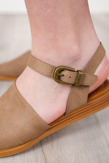 Restock! Blowfish Suede Strap Side Buckle Sandal