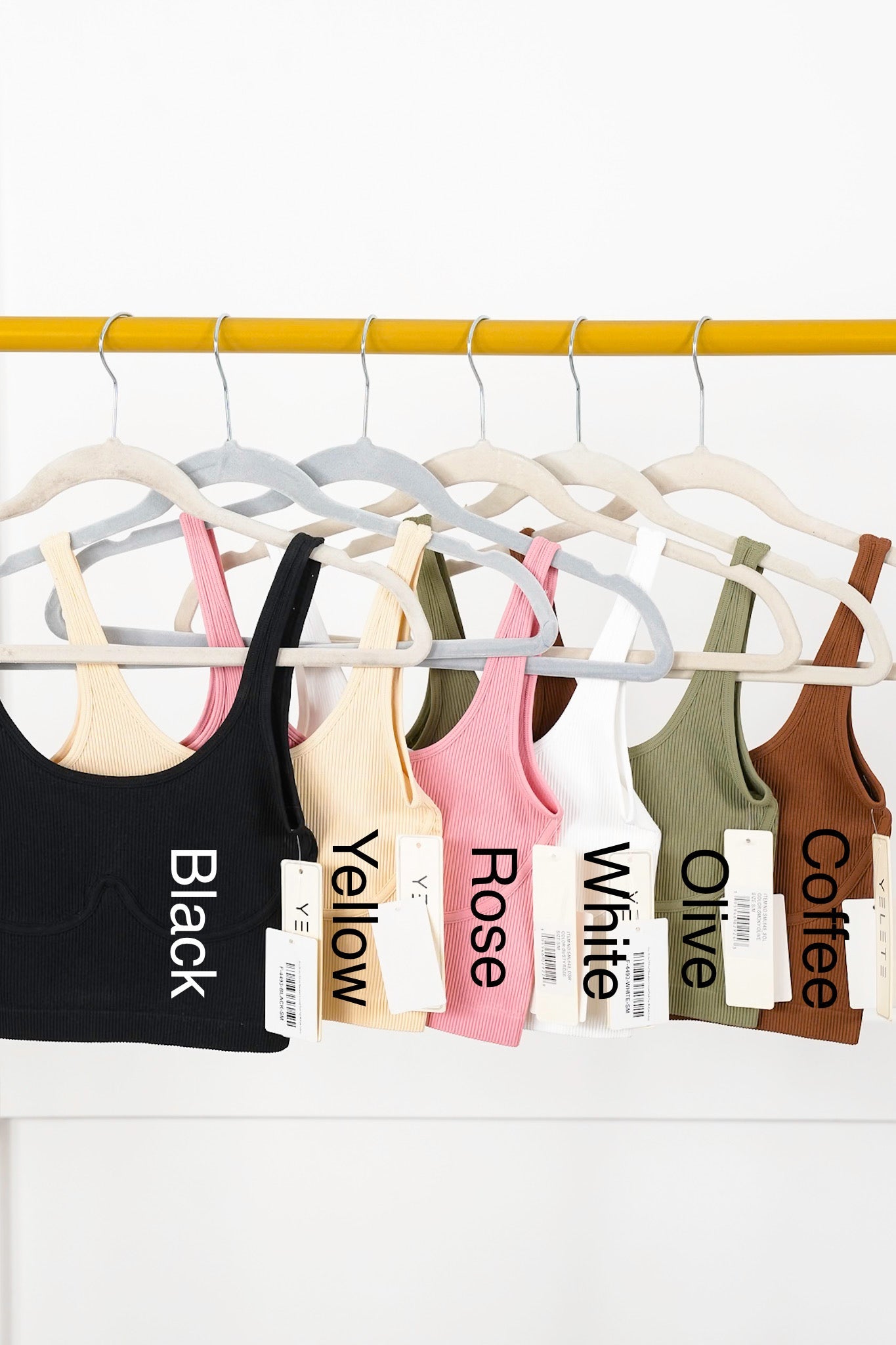 Door Buster! Ribbed Sleeveless Cropped Tank Top