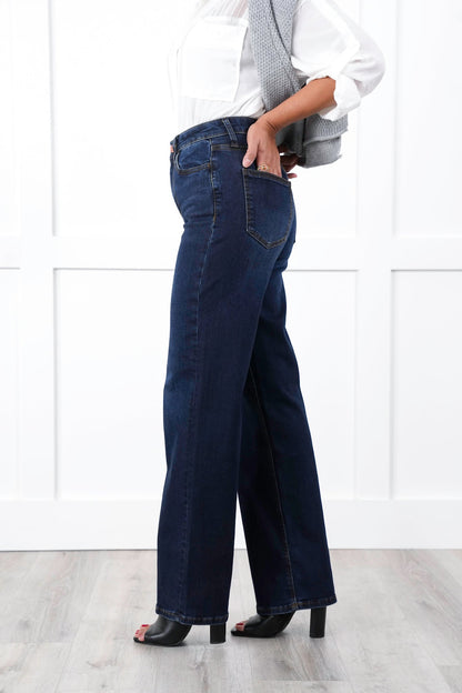 Lovervet High Rise Dark Wash 90's Vintage Loose Jeans