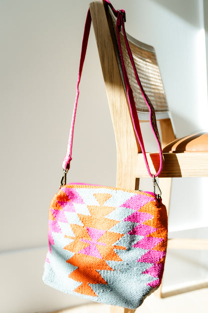 Multi-Color Aztec Crossbody