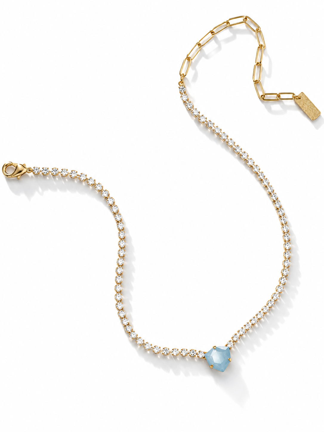 TOVA Rhys Triangle Necklace