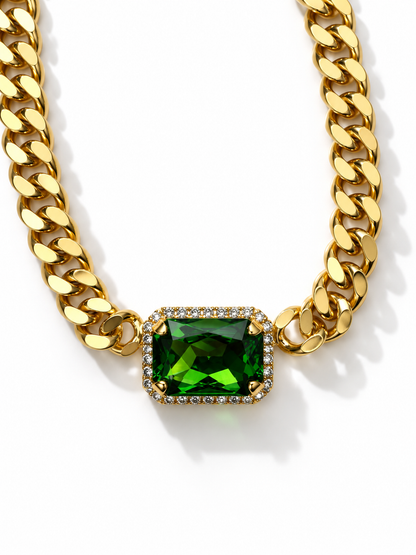 TOVA Darcy Necklace With Trim