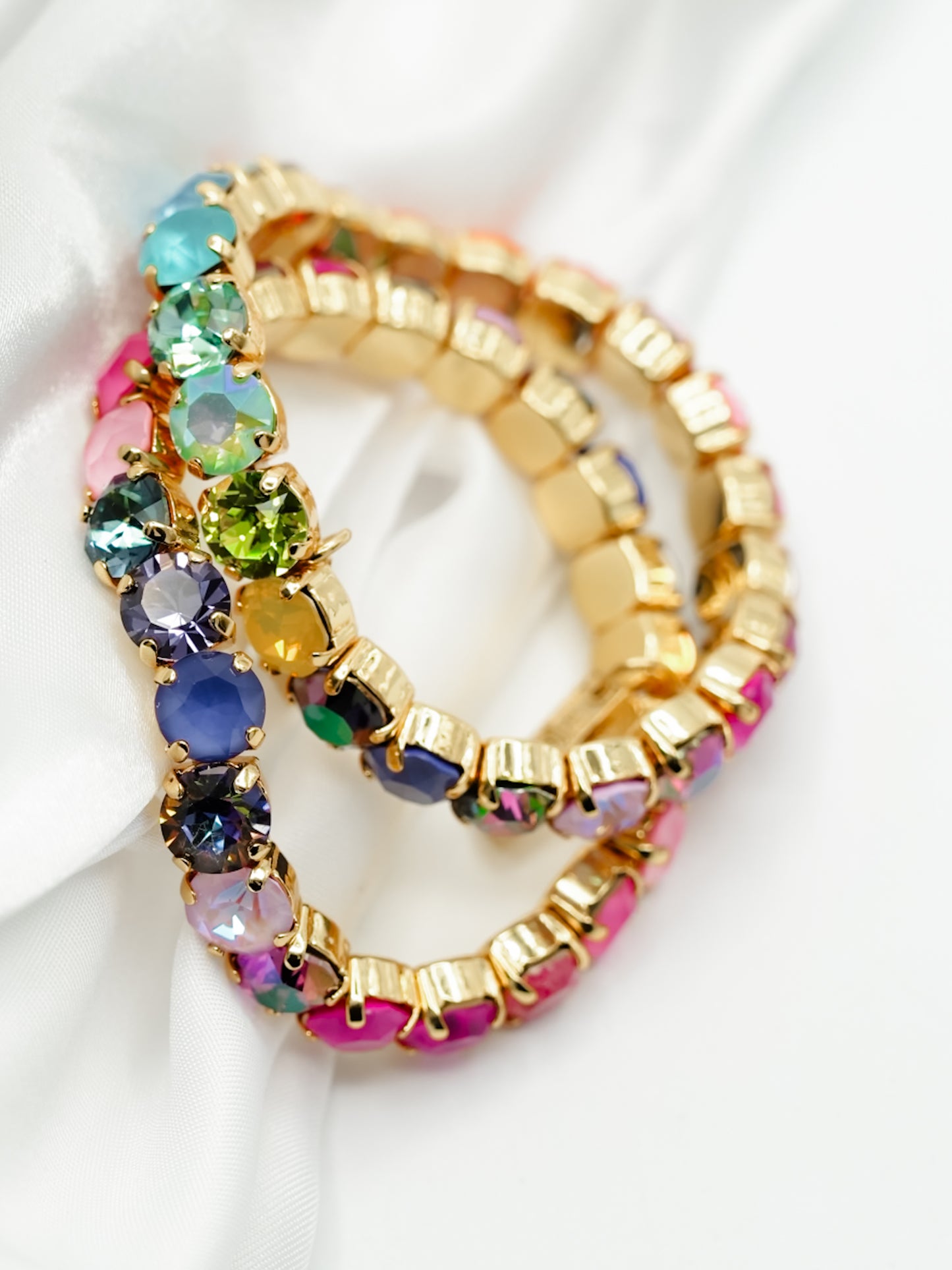 Restock! TOVA Oakland Stretch Bracelet - Freckled Poppy