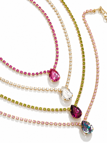 TOVA Milli Teardrop Pendant Necklace