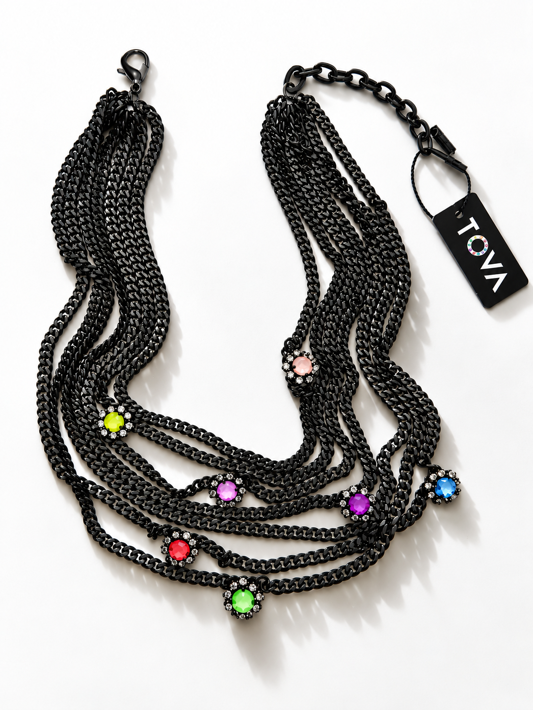 TOVA Mega Neck Mess Smutt Electric