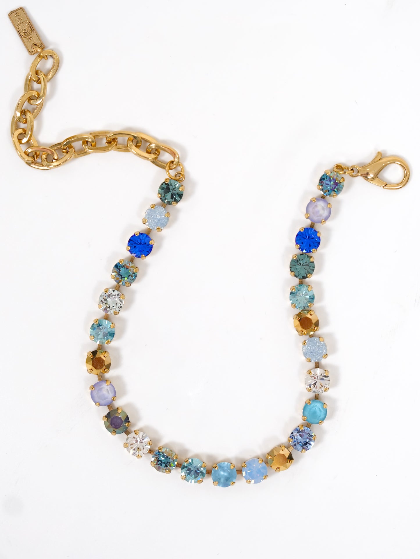 TOVA Oakland Crystal Gold Plated Choker