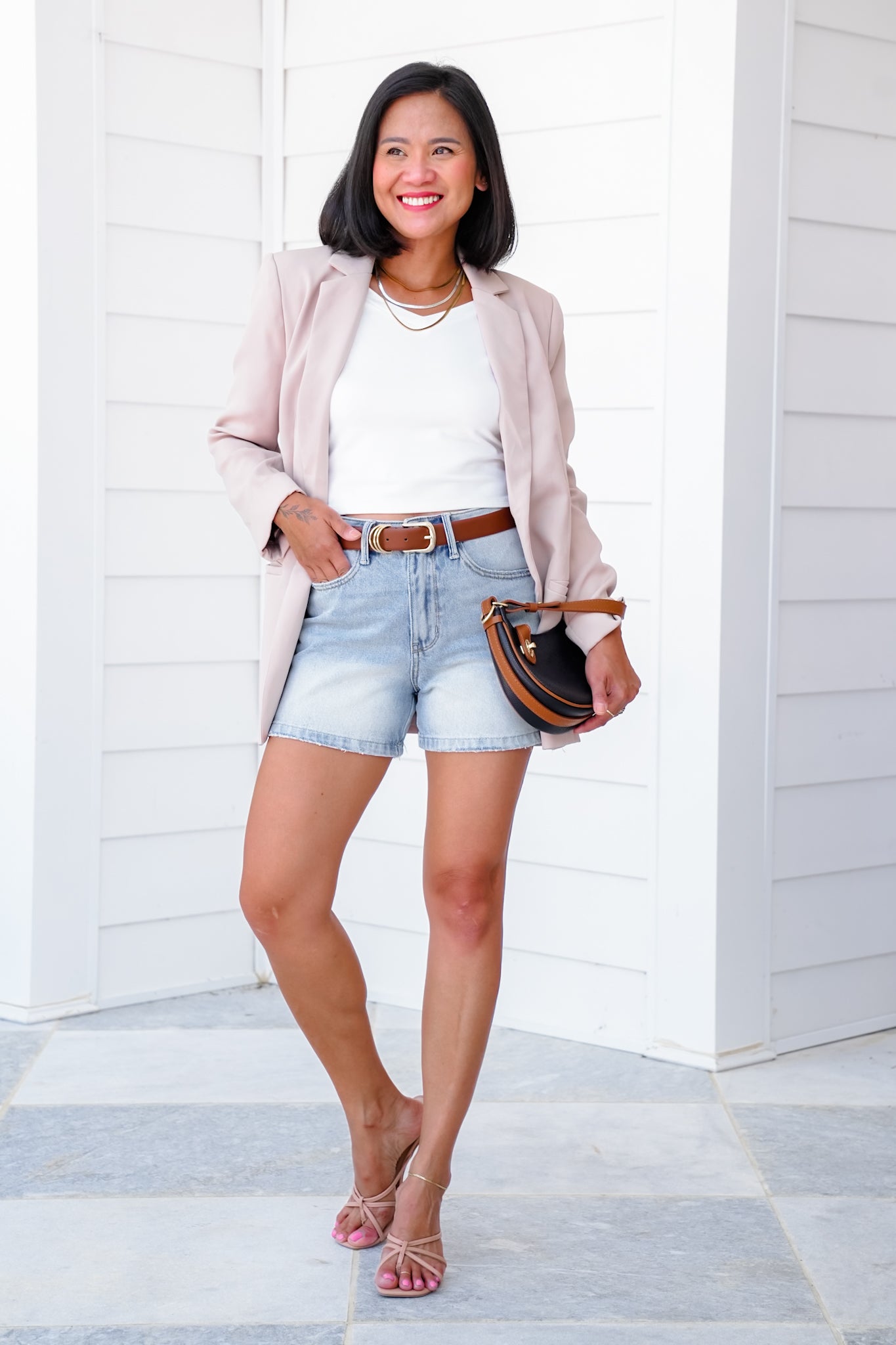 Judy Blue Light Wash Rigid Magic Shorts