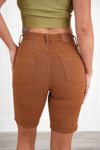 Judy Blue Rock Your Body Tummy Control Bermuda Shorts