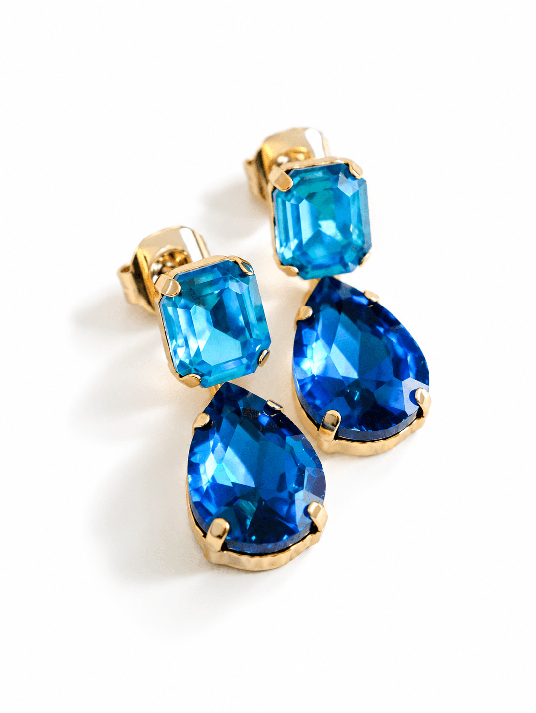 SIENNA by Tova Orianna Earring In Blue Mix - Freckled Poppy