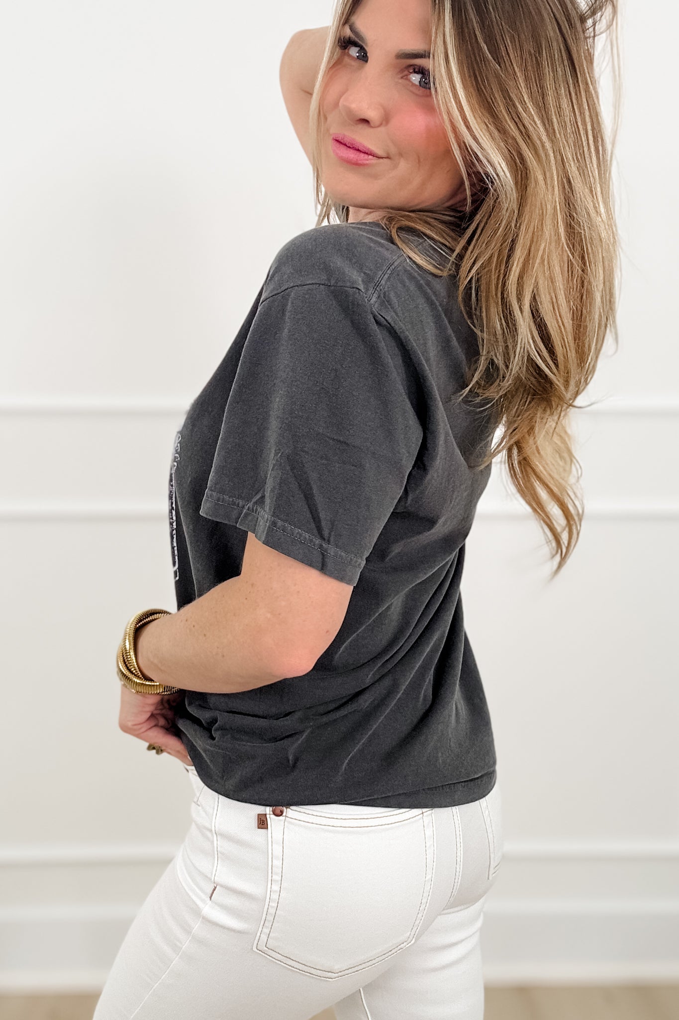 Plus/Reg Short Sleeve "Cool Raccoon" Graphic Tee