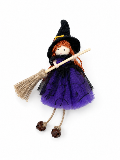 Hanging Halloween Witch Doll