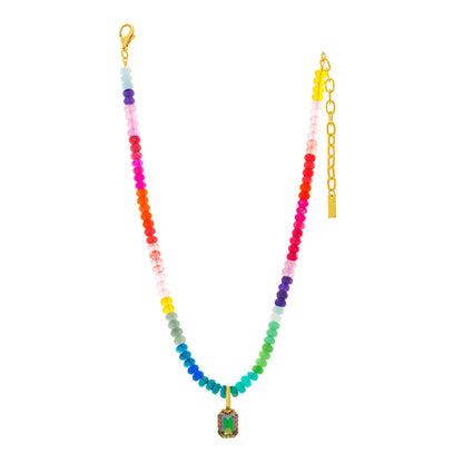 TOVA Candy Rainbow Necklace
