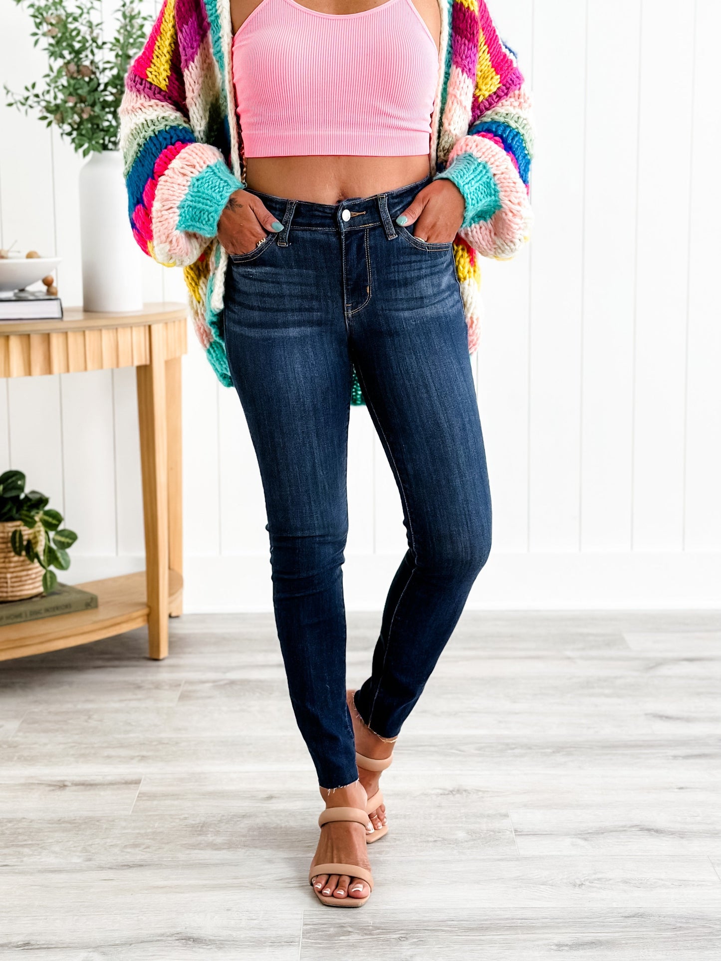 Judy Blue Hey Jude Non-Distressed Skinny Jeans