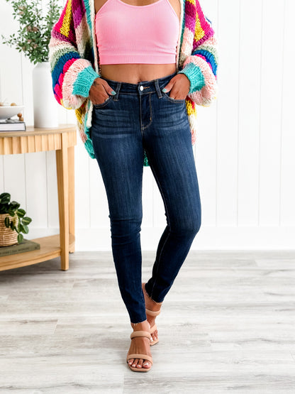 Judy Blue Hey Jude Non-Distressed Skinny Jeans