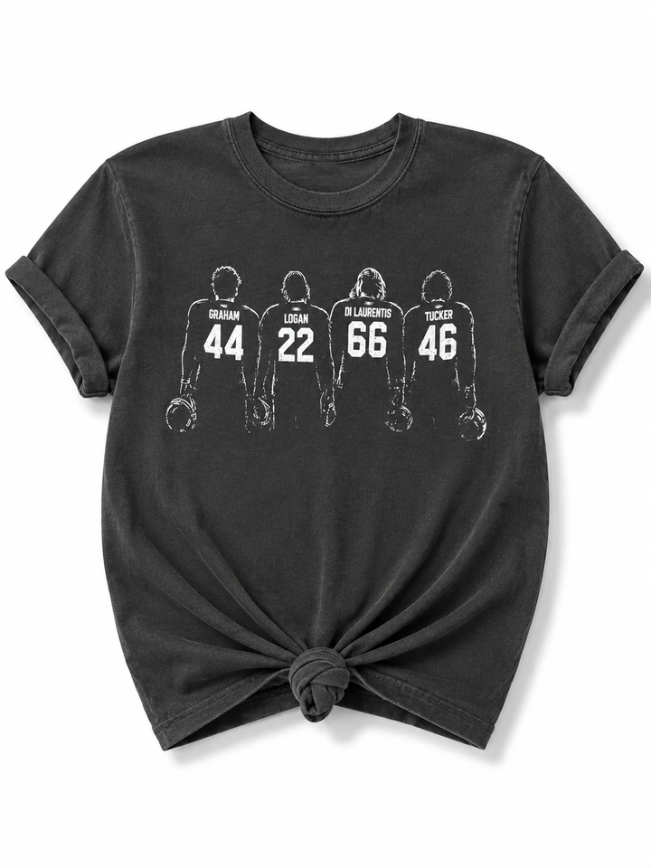 Plus/Reg Short Sleeve Pepper Off Campus "Garrett Graham and Teammates" Hockey Graphic Tee