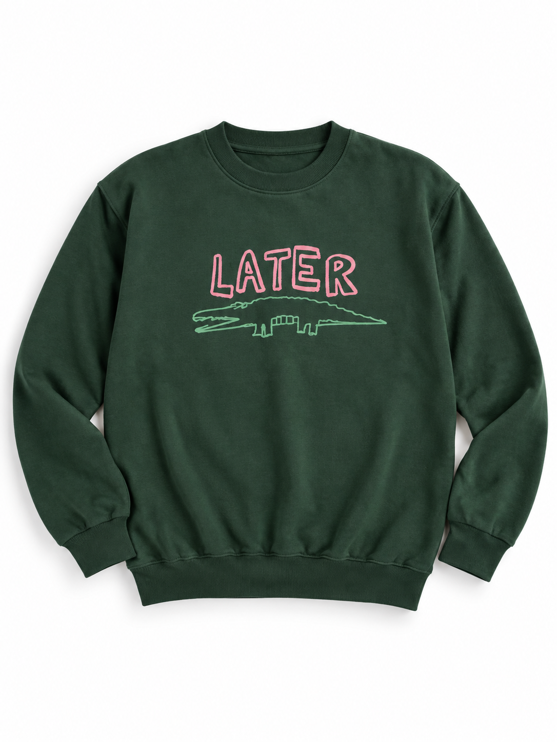 Plus/Reg Long Sleeve Later Gator Graphic Sweatshirt