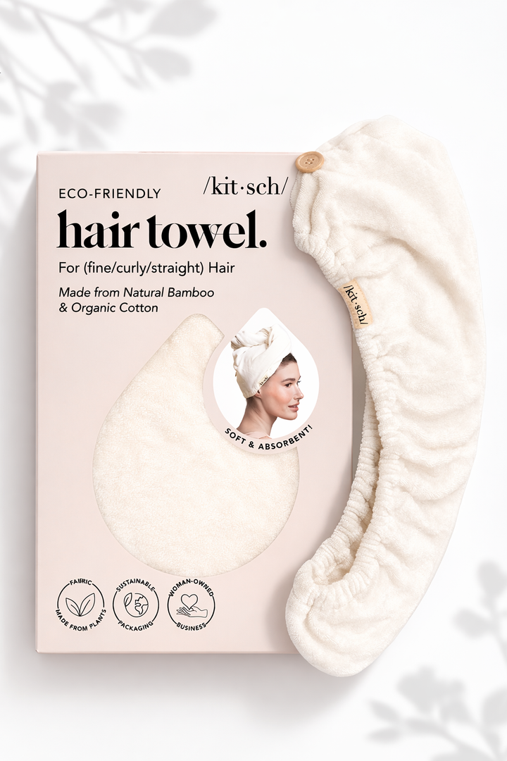 Kitsch Organic Bamboo Hair Towel *Final Sale*