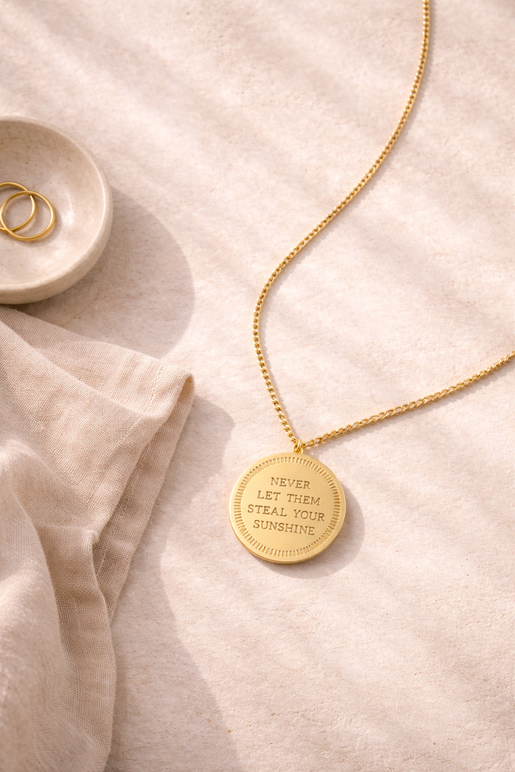 Restock! Raising Surfers The Never Let Them Steal Your Sunshine Necklace