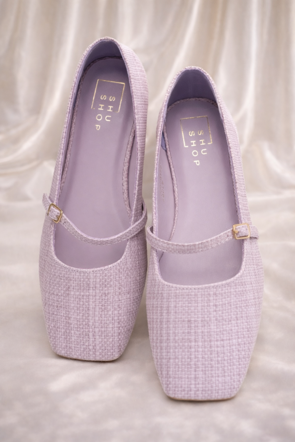 Shu Shop Woven Ballet Flats