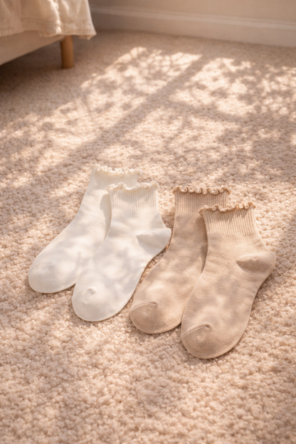 Women's Ruffle Ankle Socks