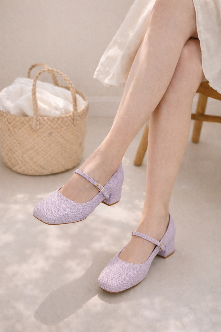 Shu Shop Woven Ballet Flats