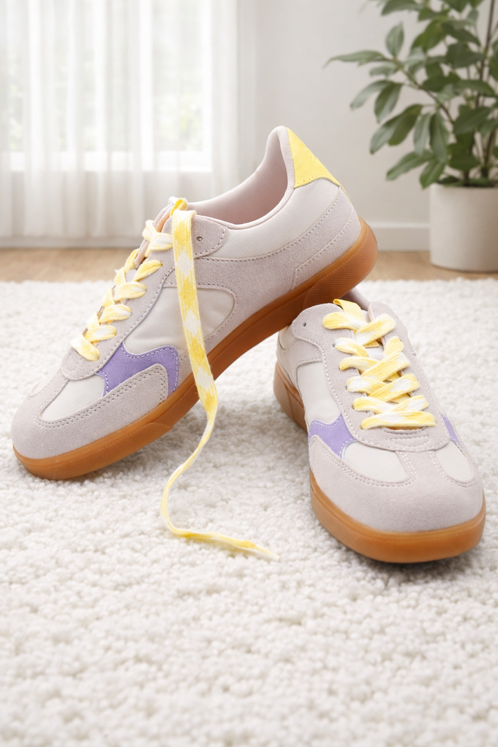 Blowfish Retro Inspired Suede Low Top Casual Sneakers