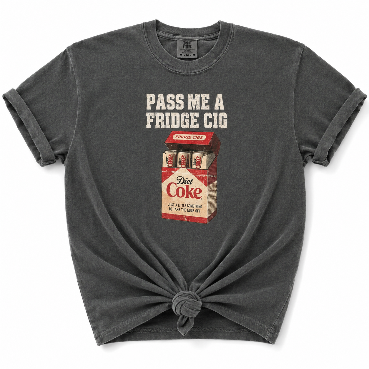 Plus/Reg Short Sleeve Pass Me a Fridge Cig Diet Coke Graphic Tee