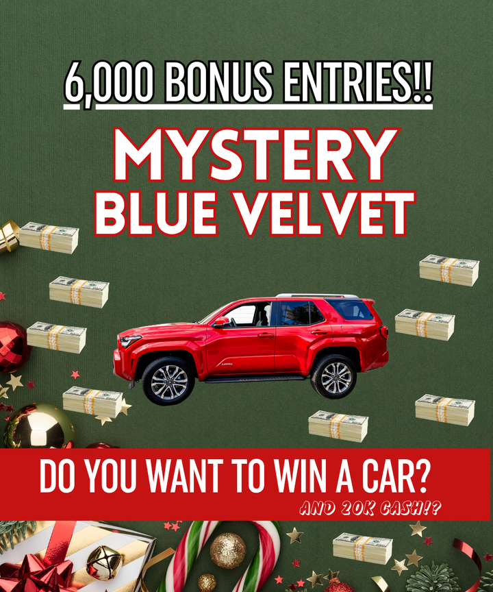 6000 ENTRIES BLUE VELVET bundle